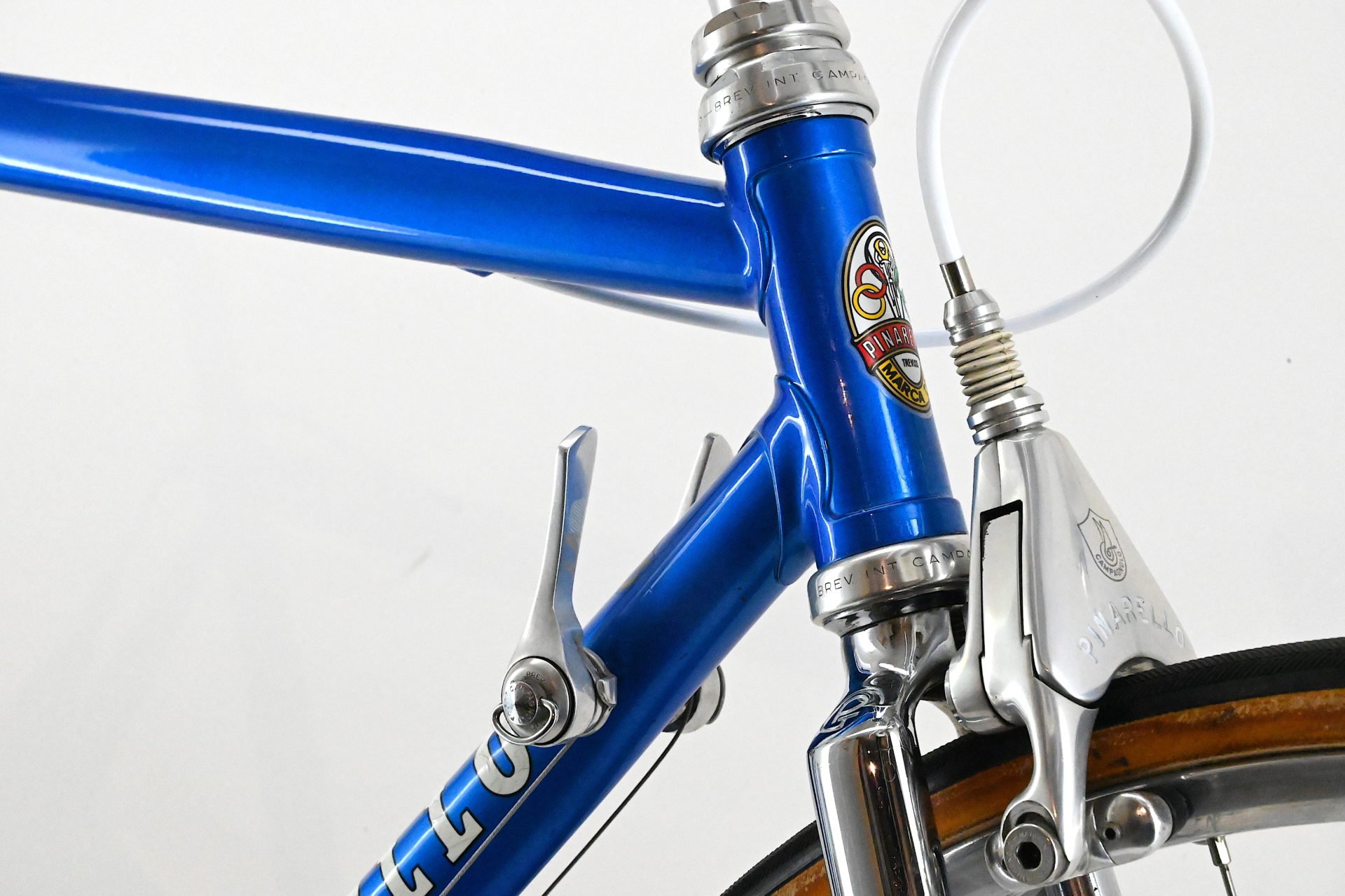 Pinarello Custom Pegoretti Time Trial Lo-Pro Campagnolo C-Record 26"/28" Size 52 - Image 10