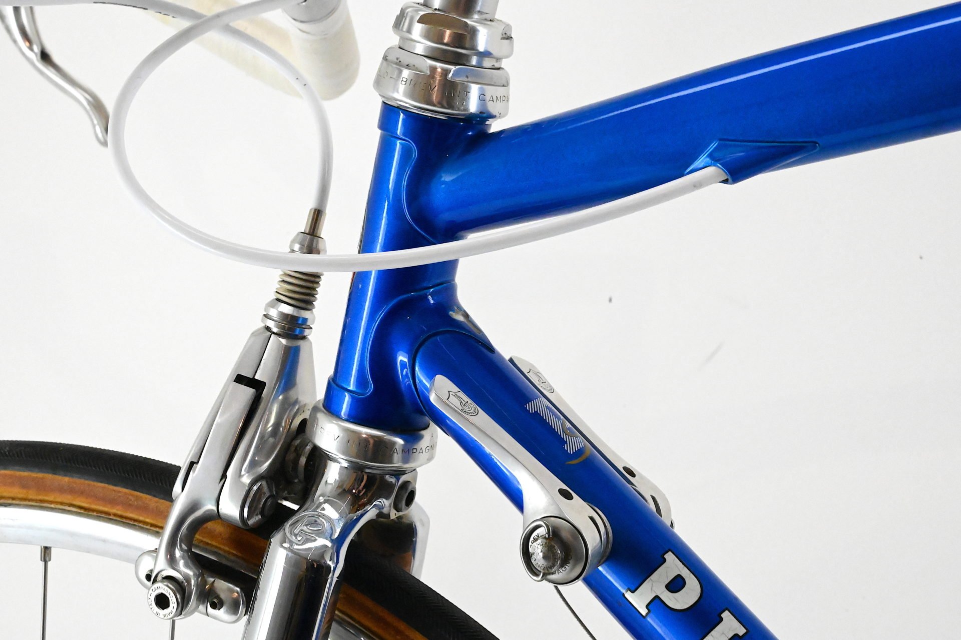 Pinarello Custom Pegoretti Time Trial Lo-Pro Campagnolo C-Record 26"/28" Size 52 - Image 15