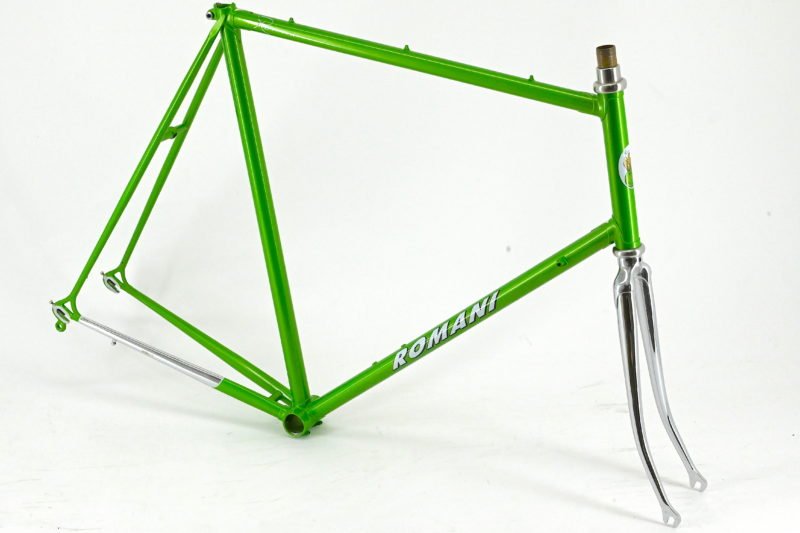 Romani Colibri Frameset Size 63cm Green Columbus Gara - Image 2