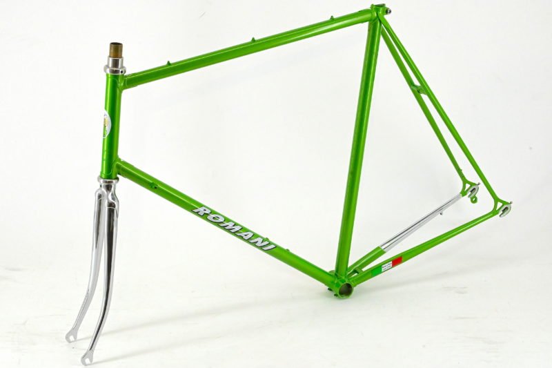 Romani Colibri Frameset Size 63cm Green Columbus Gara - Image 4