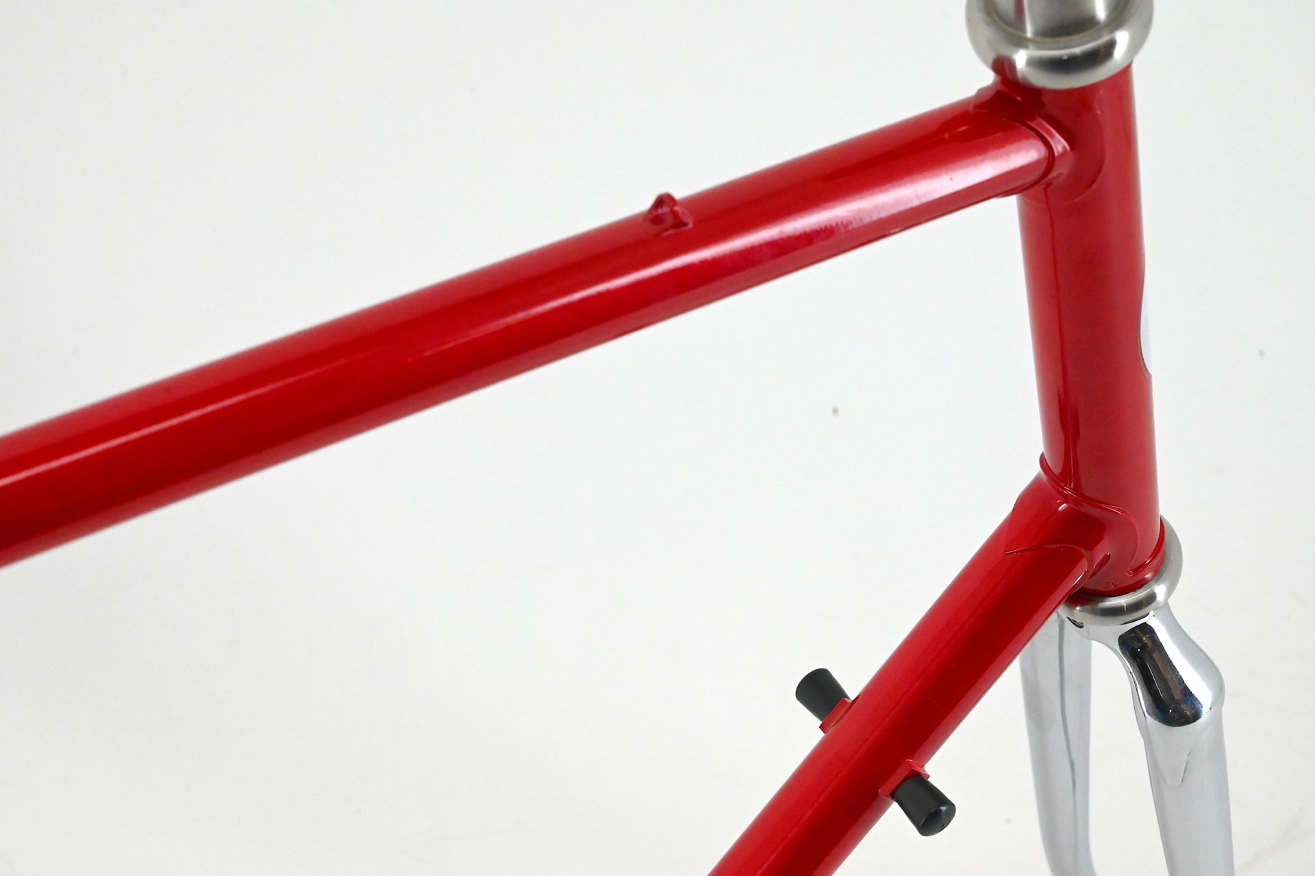 NOS Romani Colibri Frameset Size 63cm Red Columbus Gara - Image 5