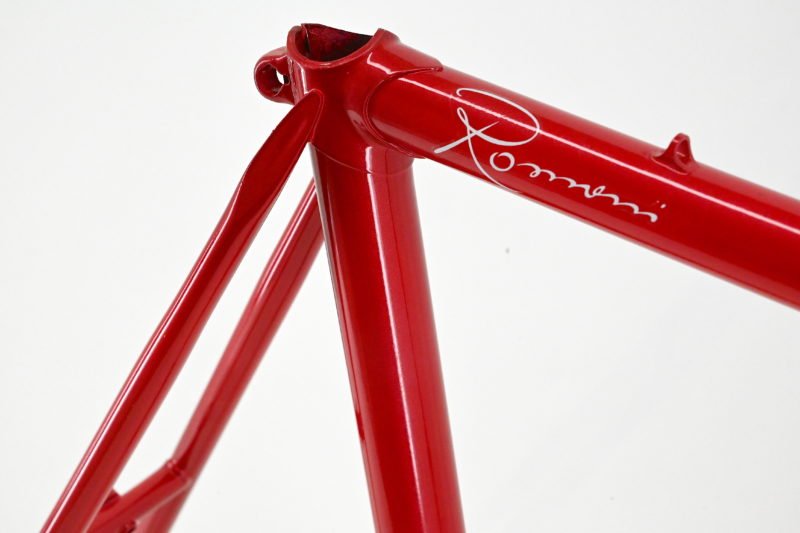NOS Romani Colibri Frameset Size 63cm Red Columbus Gara - Image 8