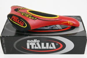 Selle Italia X0 Genuine Gel Saddle Red