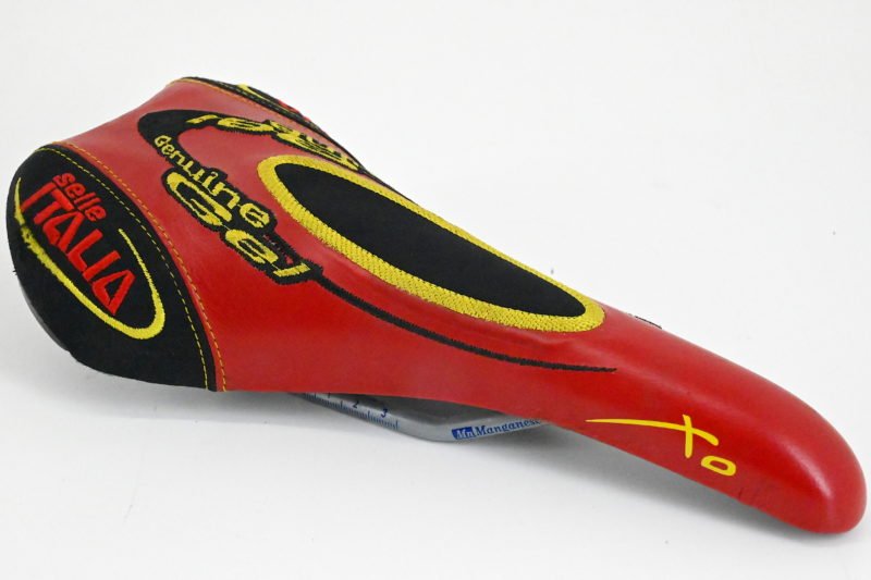 Selle Italia X0 Genuine Gel Saddle Red - Image 2