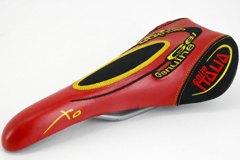 Selle Italia X0 Genuine Gel Saddle Red - Image 4