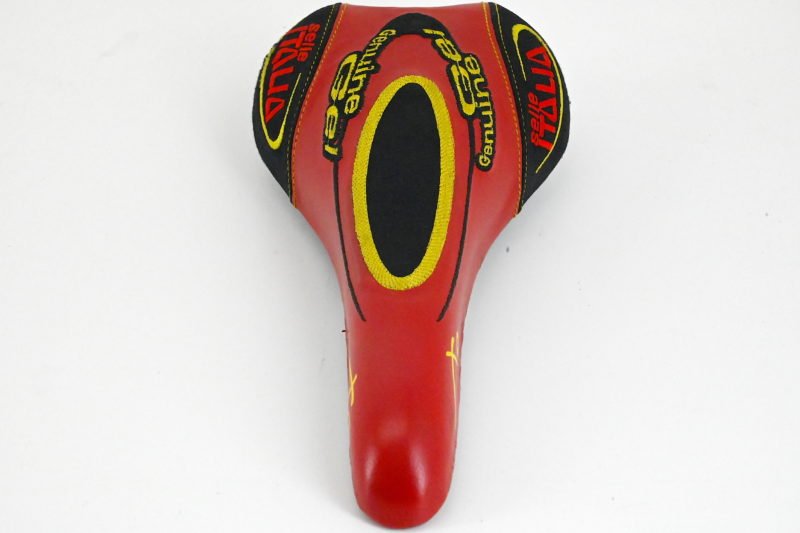 Selle Italia X0 Genuine Gel Saddle Red - Image 3