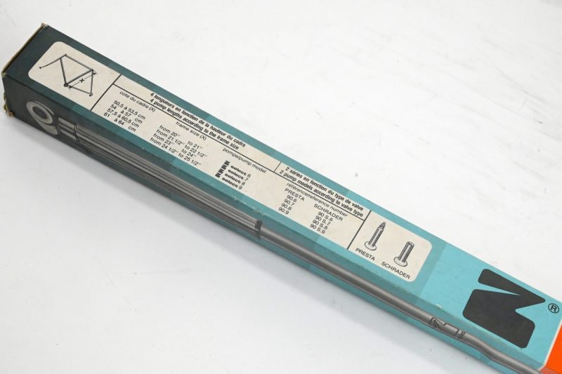 NOS/NIB Zefal Select 7 Classic Bicycle Frame Pump with Pressure Gauge - Image 4