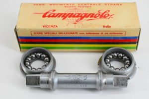 Campagnolo Pista Bottom Bracket 65-P-110 104mm 1960s 36x24F