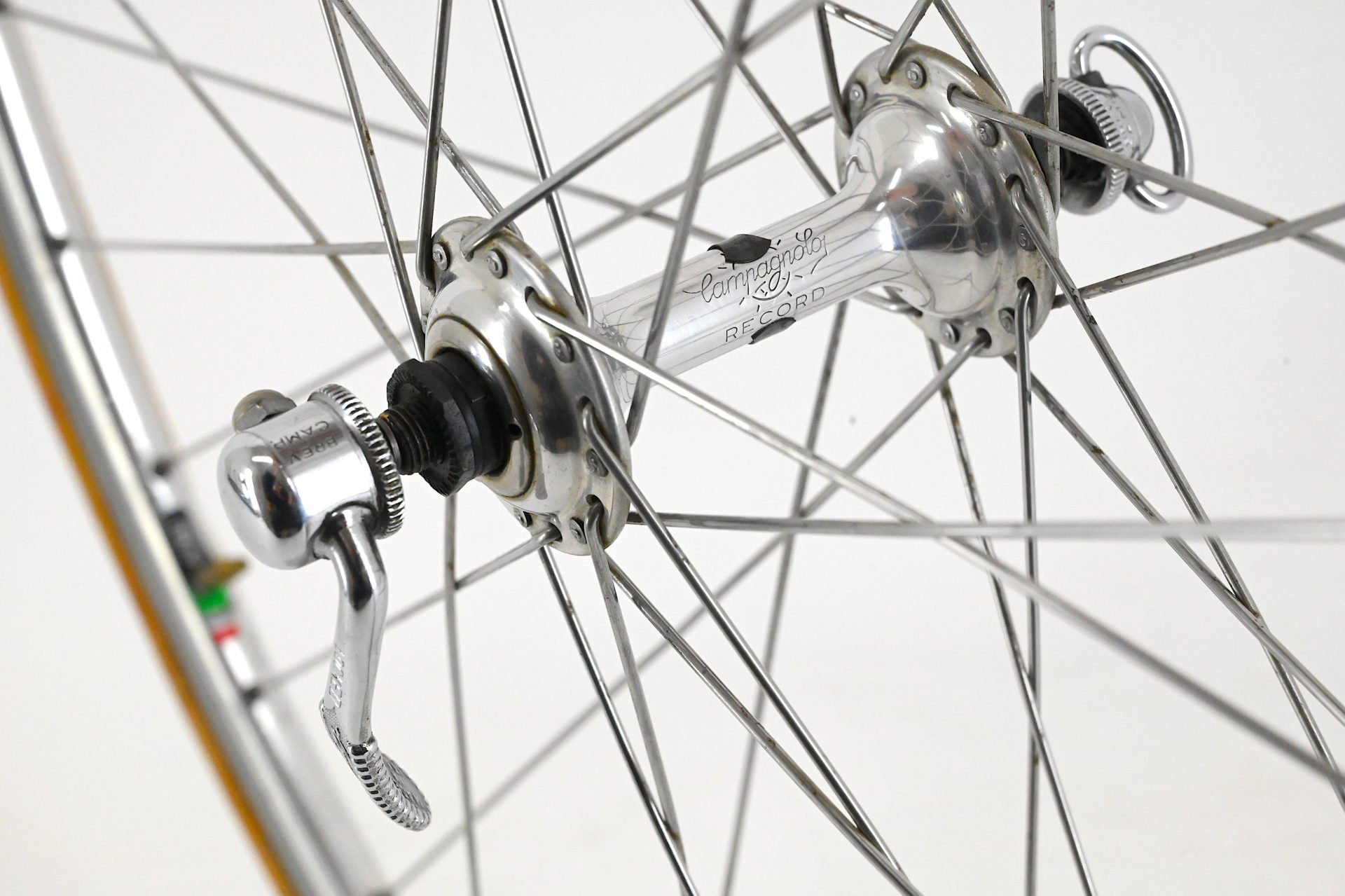 Campagnolo Super Record / Nisi Laser 26" Front Wheel TT Lopro 32 Hole 650c - Image 5