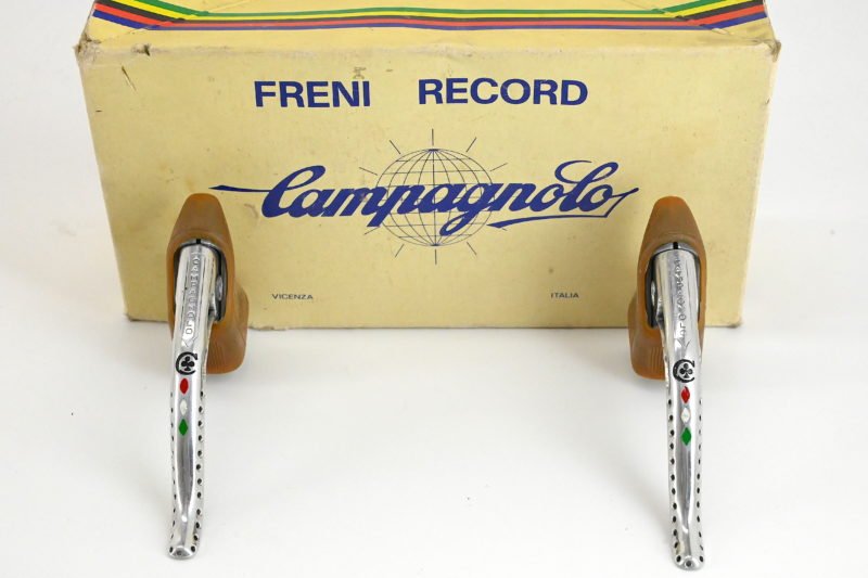 Campagnolo Record Brake Levers Colnago Pantograph Drilled - Image 2