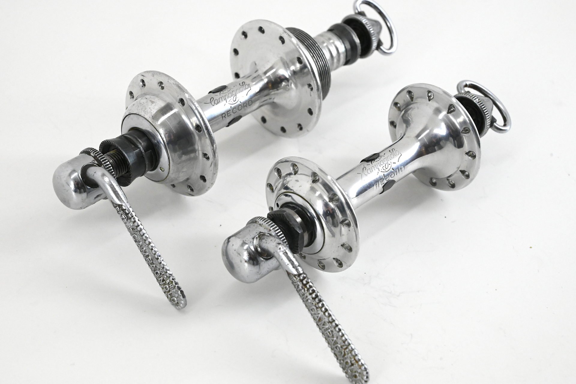 Campagnolo Super Record 24 Hole Hubs 126/100 1975 - Image 2