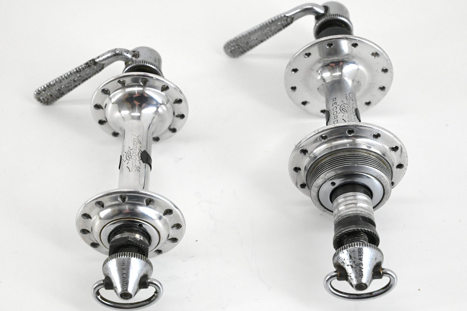 Campagnolo Super Record 24 Hole Hubs 126/100 1975 - Image 7