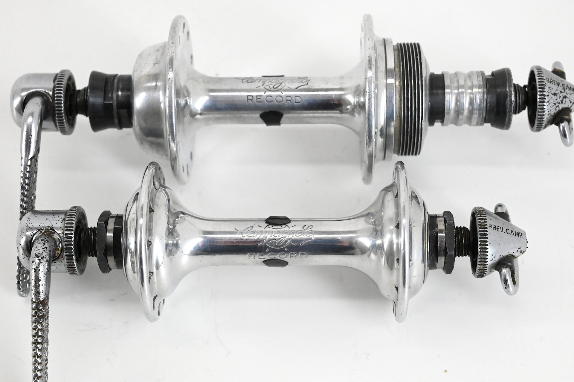 Campagnolo Super Record 24 Hole Hubs 126/100 1975 - Image 3