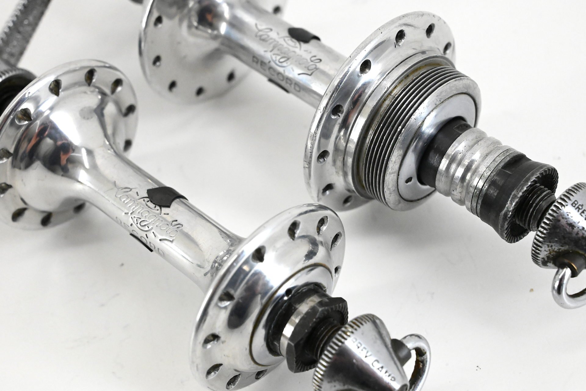 Campagnolo Super Record 24 Hole Hubs 126/100 1975 - Image 5