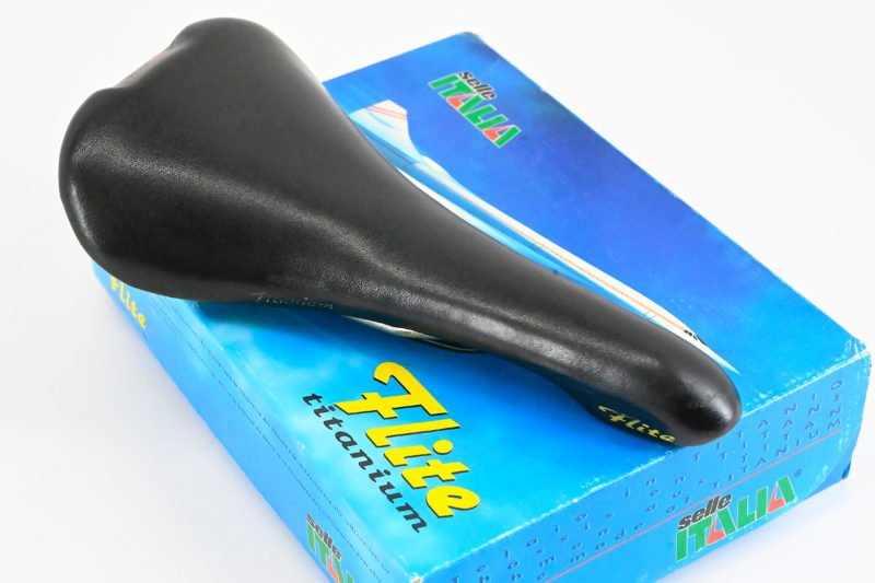 Selle Italia Flite Titanium Leather Saddle 1992