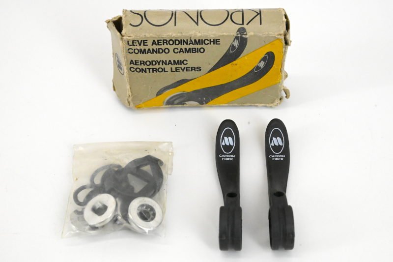 NOS/NIB Modolo Kronos Carbon Fibre Down Tube Shifters