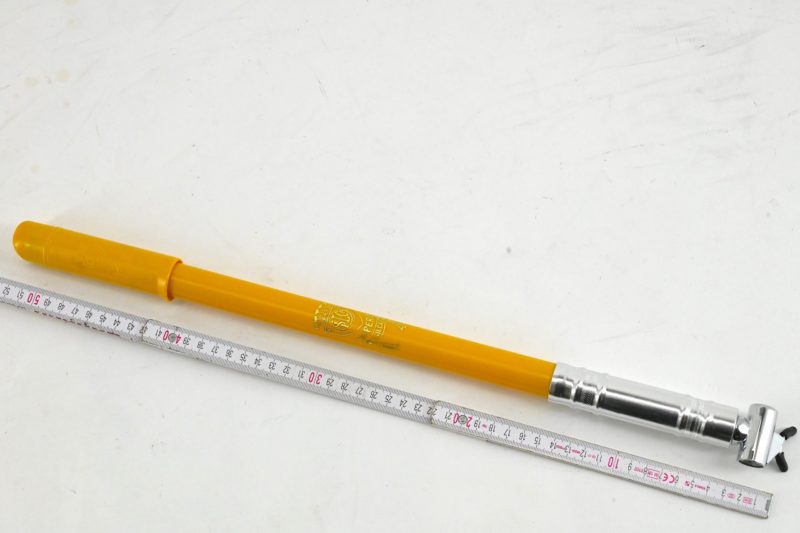 NOS/NIB Silca Impero Bicycle Frame Pump Yellow 47cm - Image 2
