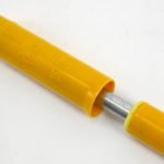 NOS/NIB Silca Impero Bicycle Frame Pump Yellow 47cm - Image 3