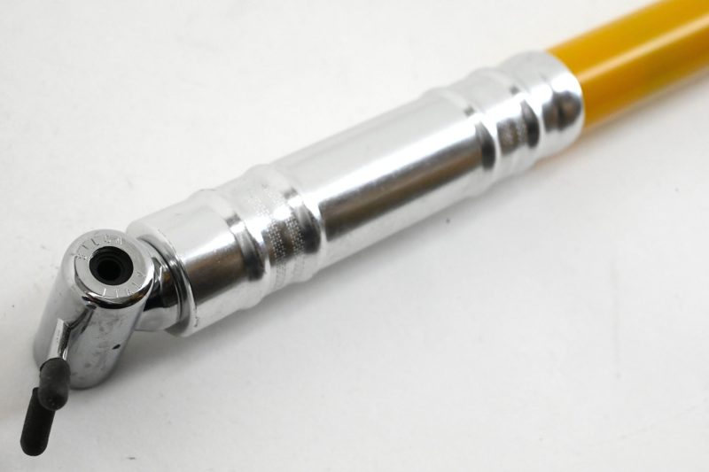 NOS/NIB Silca Impero Bicycle Frame Pump Yellow 50cm - Image 3