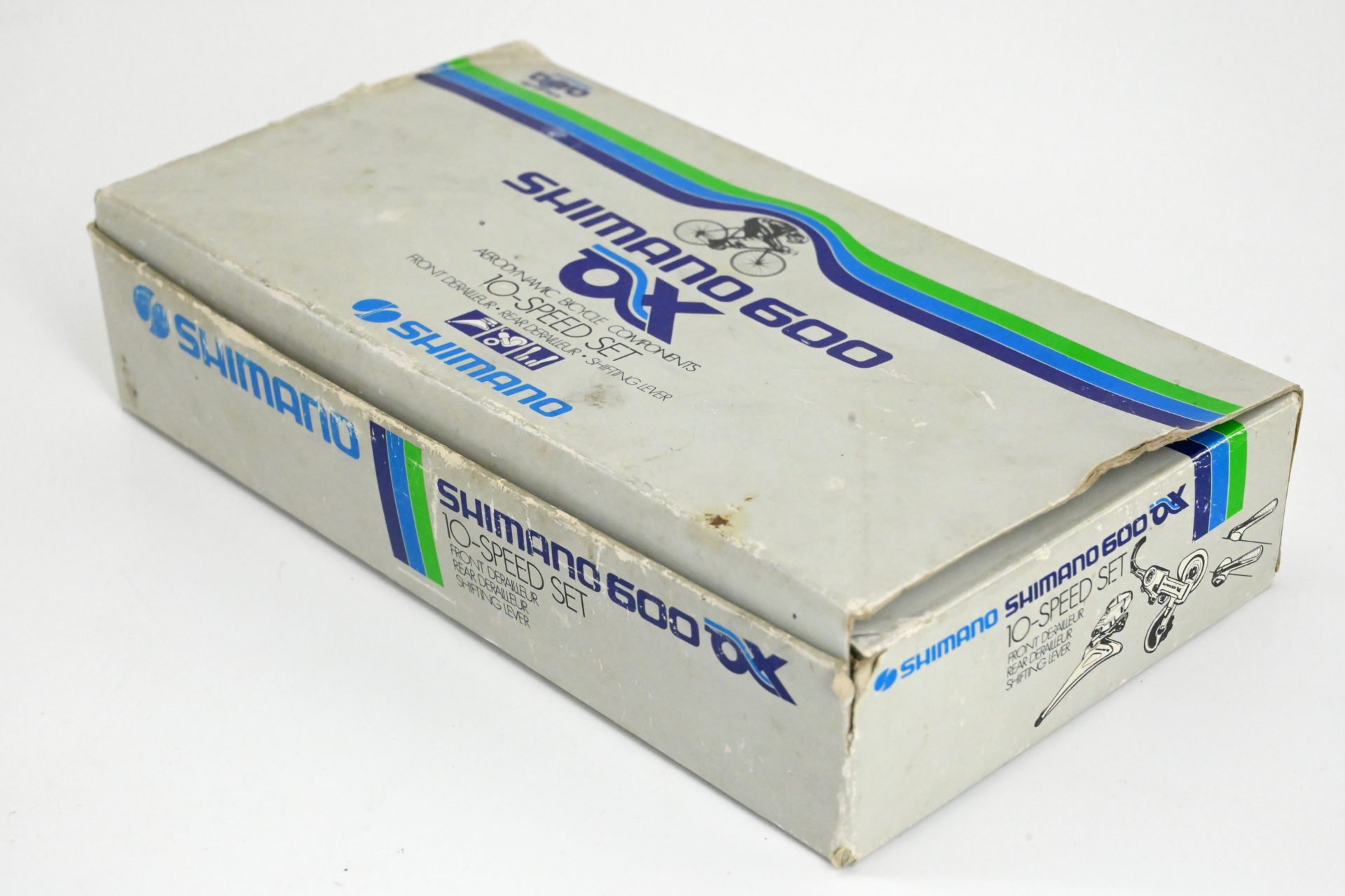 NOS Shimano 600 AX Shifting Set Front Derailleur, Rear Derailleur and Shifting Lever