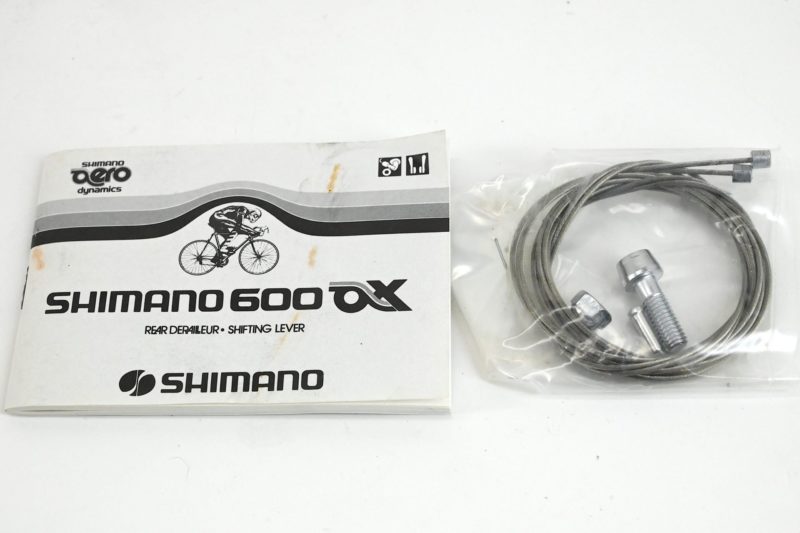 NOS NIB Shimano 600 AX Shifting Set Front Derailleur, Rear Derailleur and Shifting Lever - Image 16