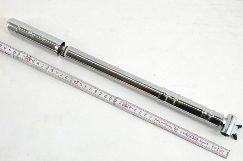 NOS Silca Impero Bicycle Frame Pump Silver Chrome 49 - Image 2