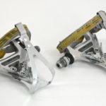 Shimano 600 Tricolor Pedals With Toe Clips and Straps - Image 4