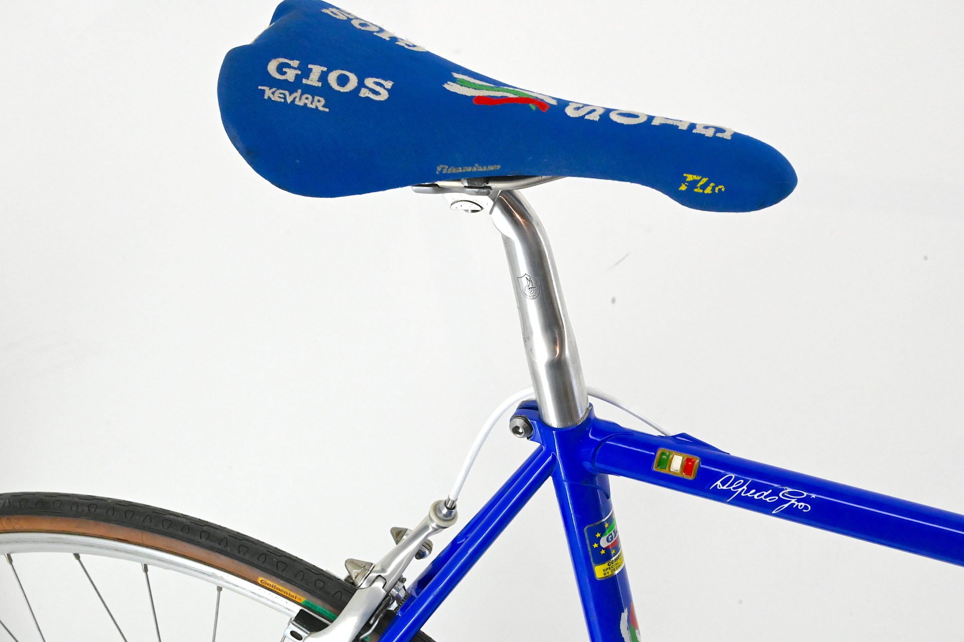 Gios Compact Pro Road Bicycle 1990 Campagnolo Record Size 56.5cm - Image 7