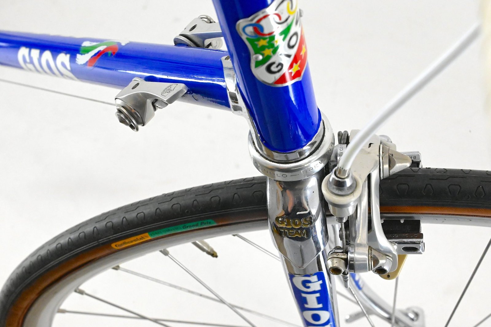 Gios Compact Pro Road Bicycle 1990 Campagnolo Record Size 56.5cm - Image 18