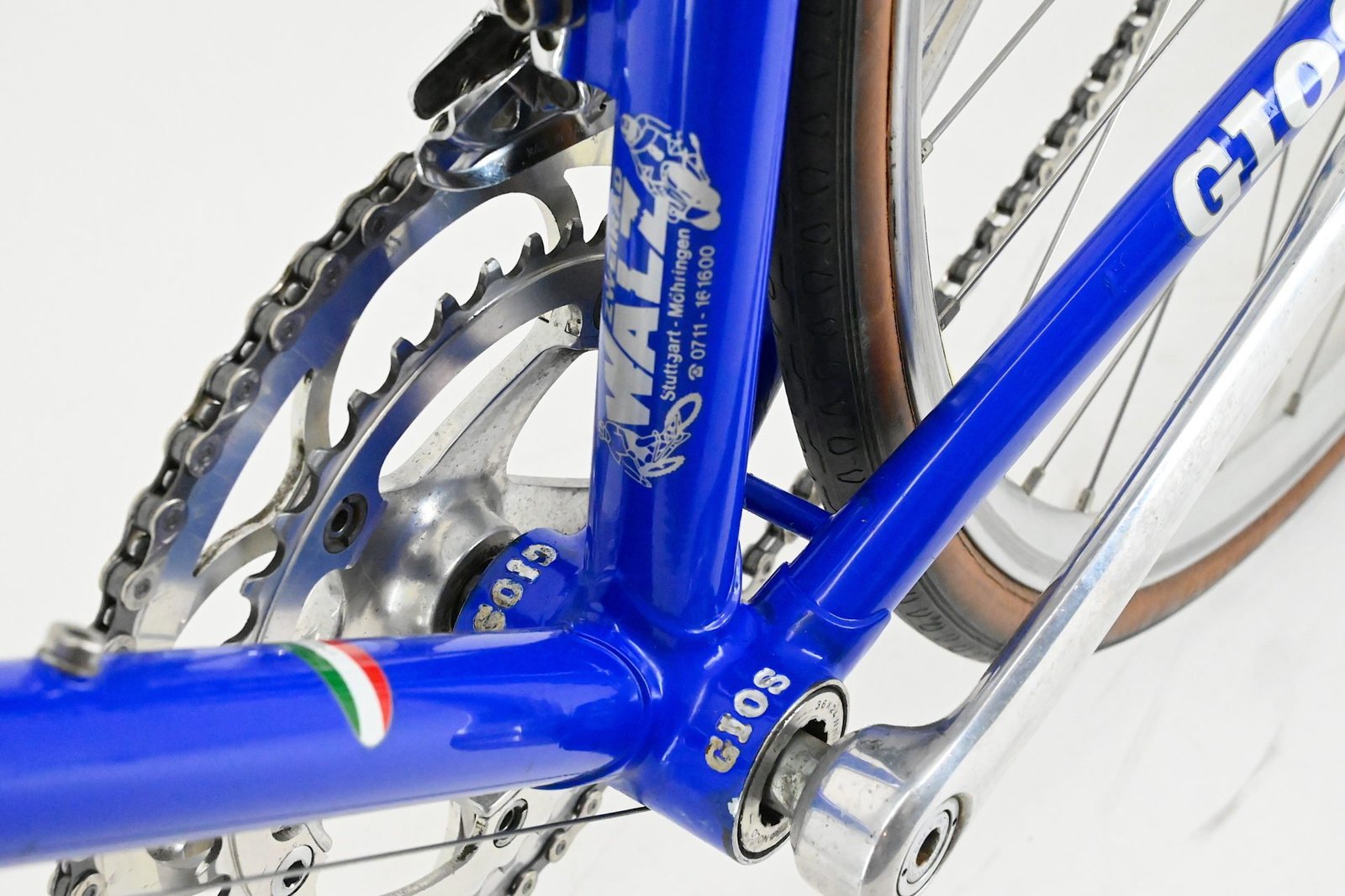 Gios Compact Pro Road Bicycle 1990 Campagnolo Record Size 56.5cm - Image 27