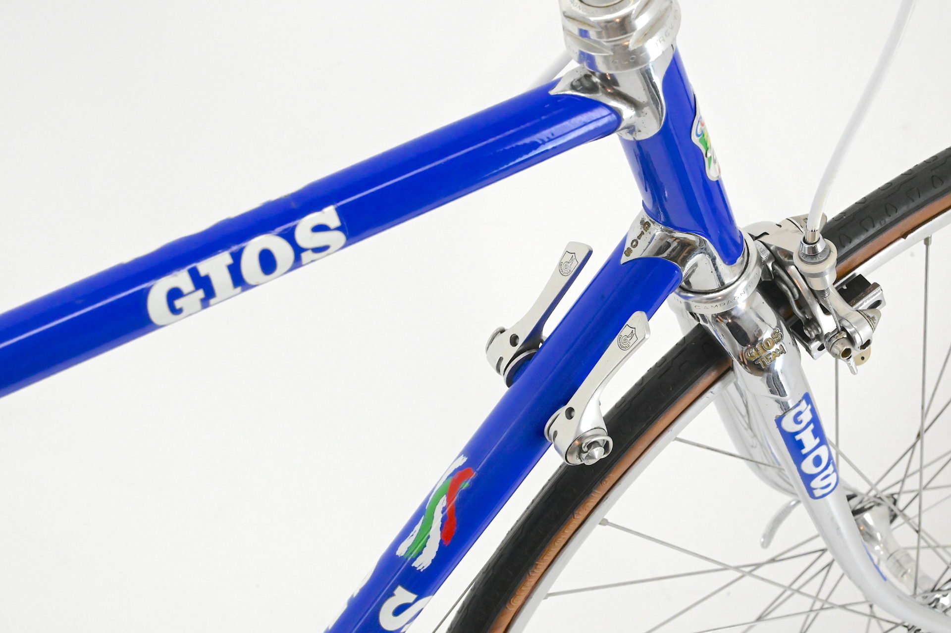 Gios Compact Pro Road Bicycle 1990 Campagnolo Record Size 56.5cm - Image 13