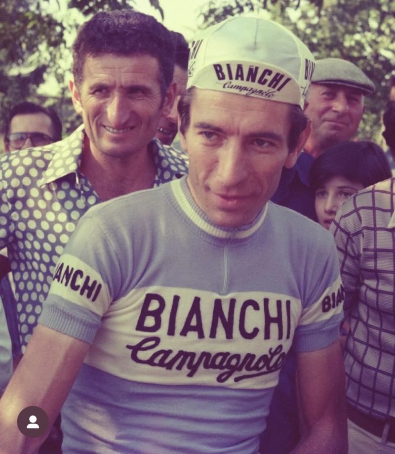 Team Bianchi Campagnolo Classic 1970s Wool Jersey Size 3 - Image 8