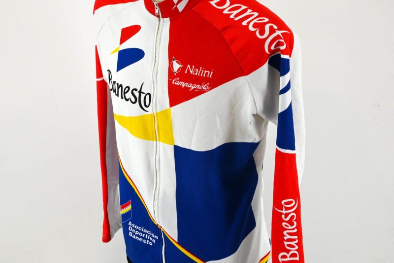Team Banesto Campagnolo Longsleeve Jersey by Nalini Size 4 - Image 2