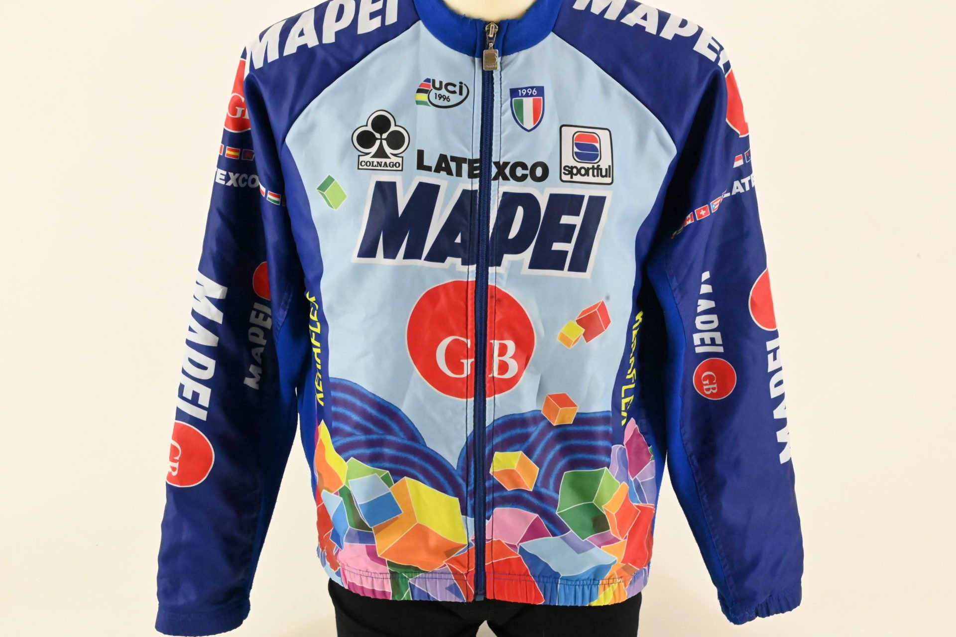 Team Mapei Colnago Winter Jacket Fleece by Sportful Size 5