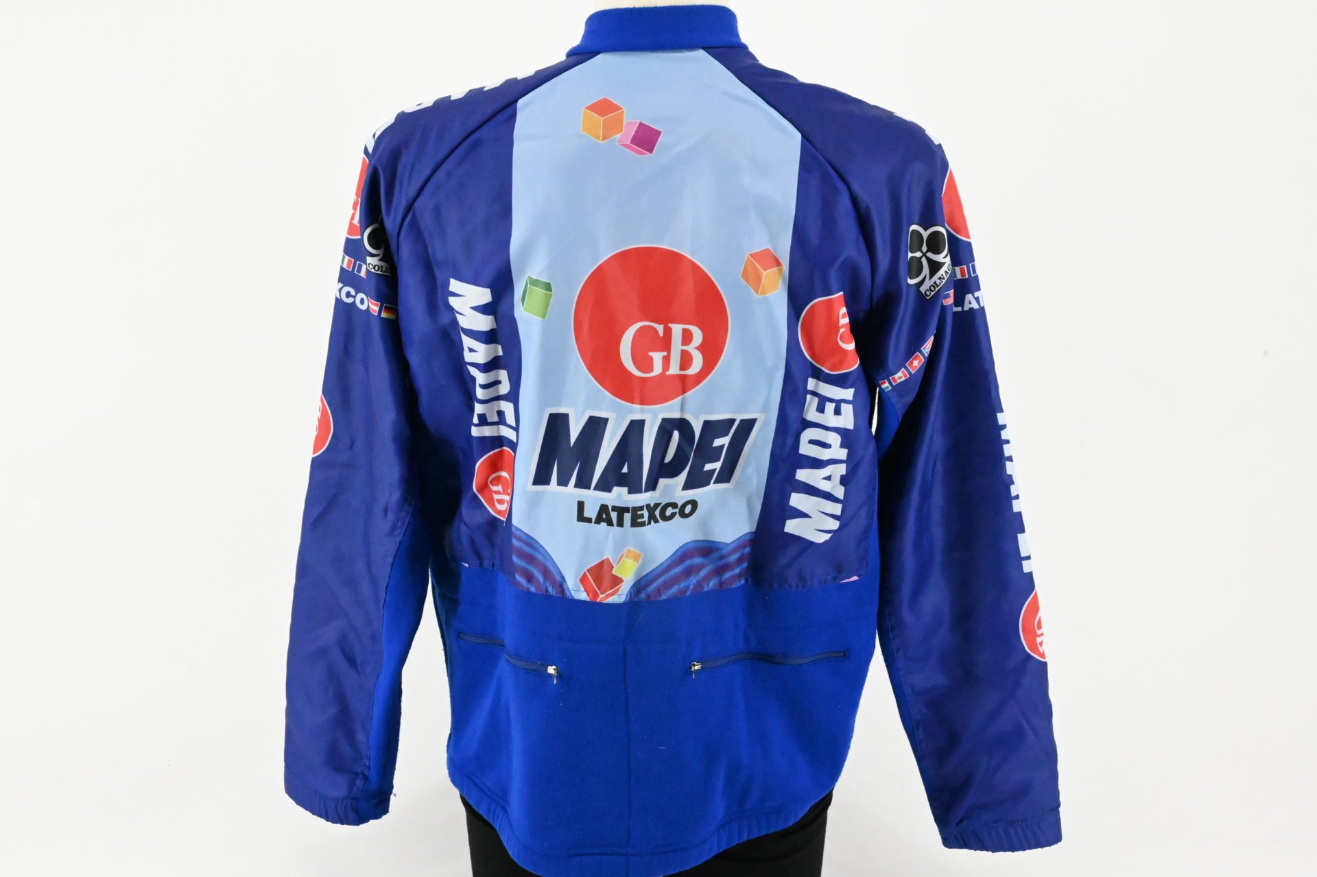 Team Mapei Colnago Winter Jacket Fleece by Sportful Size 5 - Image 3