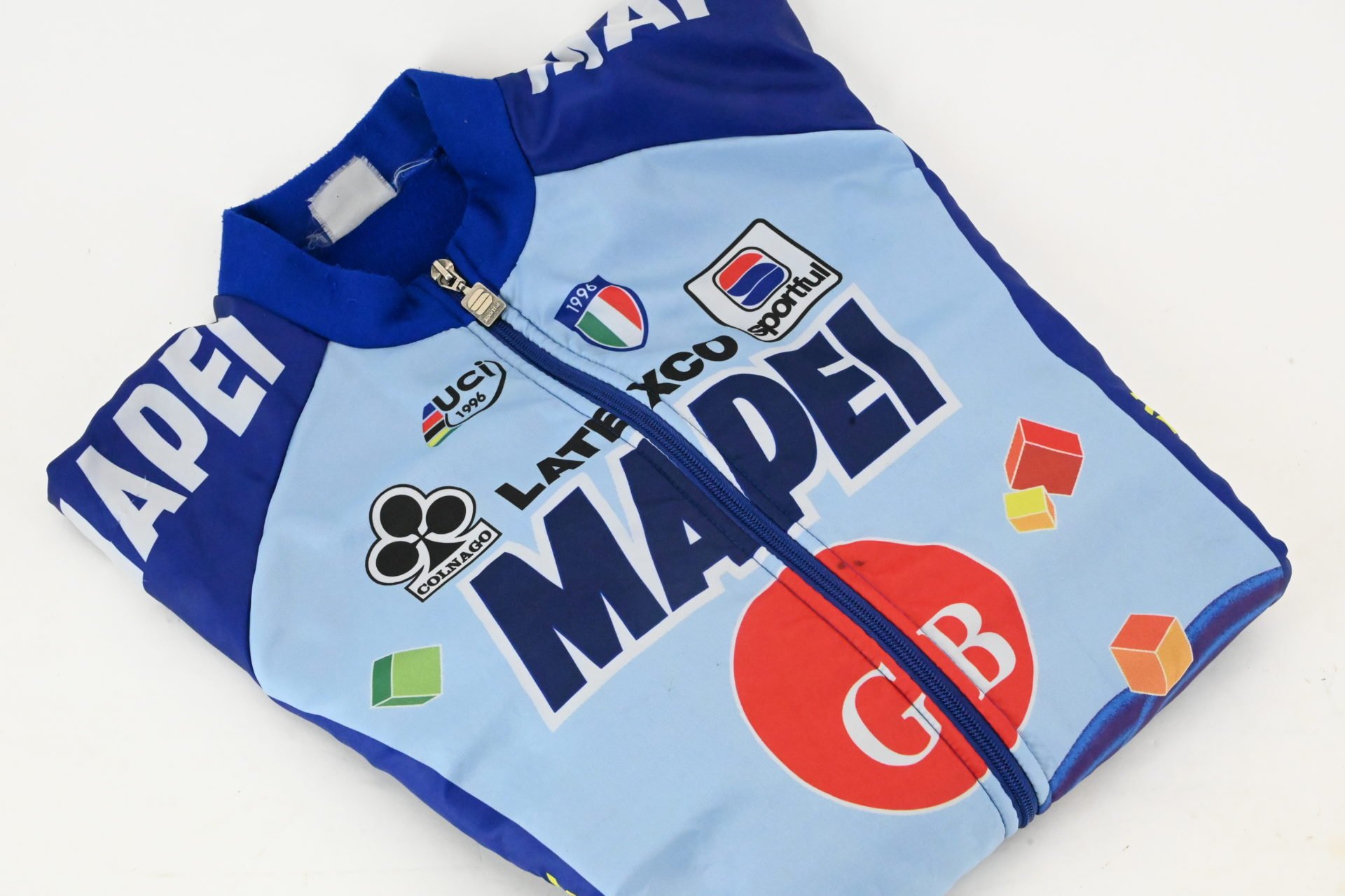 Team Mapei Colnago Winter Jacket Fleece by Sportful Size 5 - Image 4