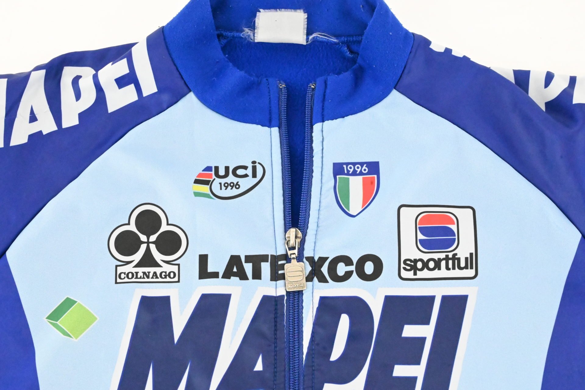 Team Mapei Colnago Winter Jacket Fleece by Sportful Size 5 - Image 6