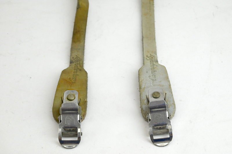Campagnolo C-Record Toe Straps White - Image 2