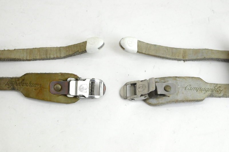 Campagnolo C-Record Toe Straps White - Image 3
