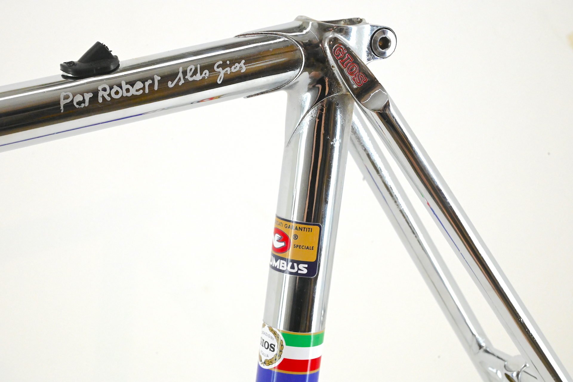 Gios Torino Professional Full Chrome Frameset Size 59.5cm - Image 11