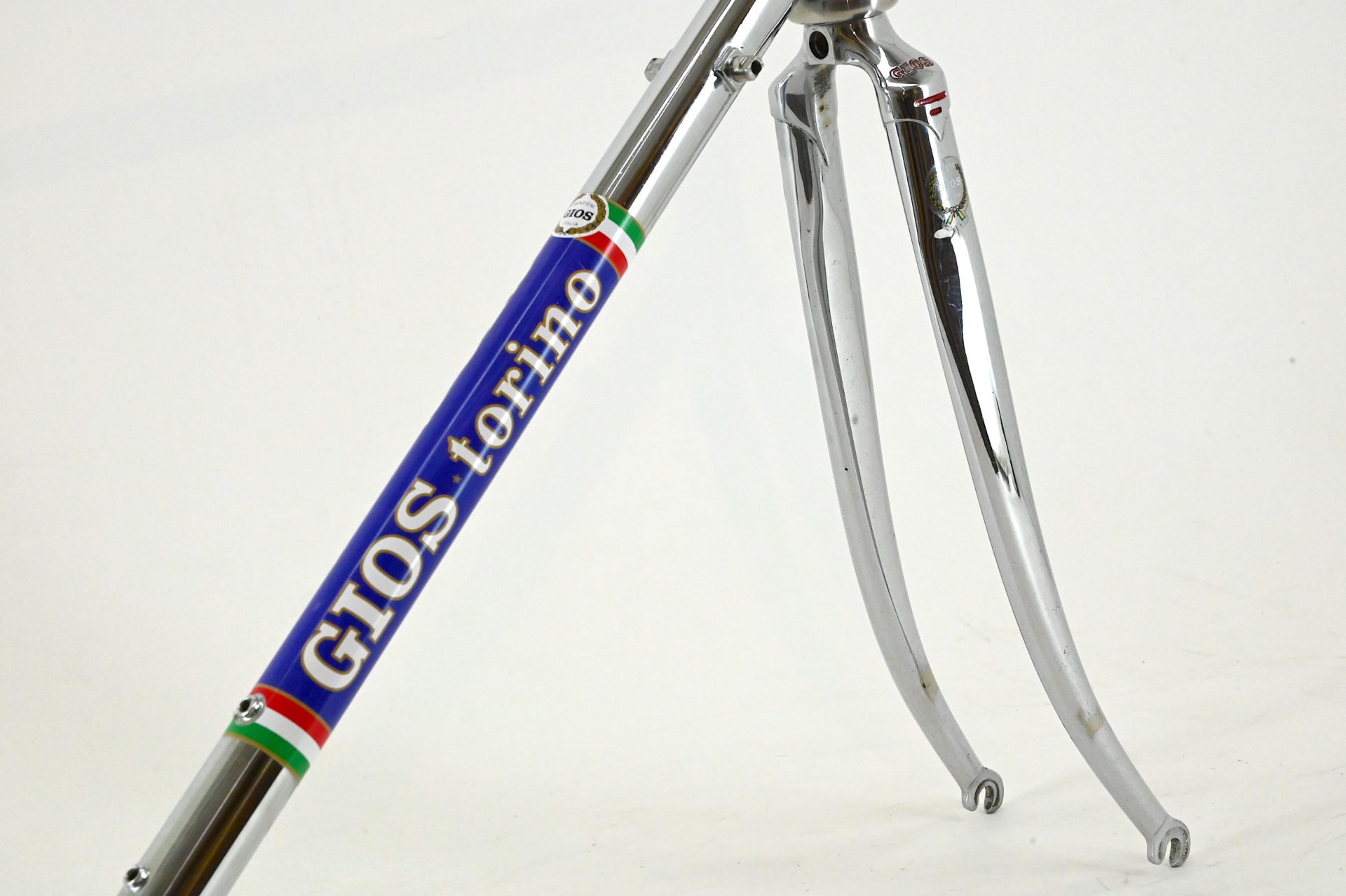 Gios Torino Professional Full Chrome Frameset Size 59.5cm - Image 16