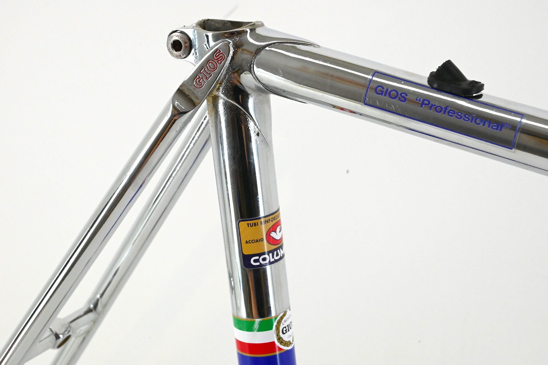 Gios Torino Professional Full Chrome Frameset Size 59.5cm - Image 10