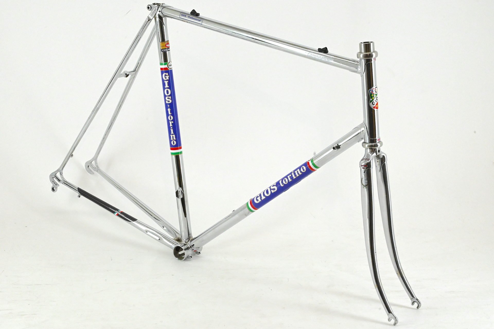 Gios Torino Professional Full Chrome Frameset Size 59.5cm - Image 2