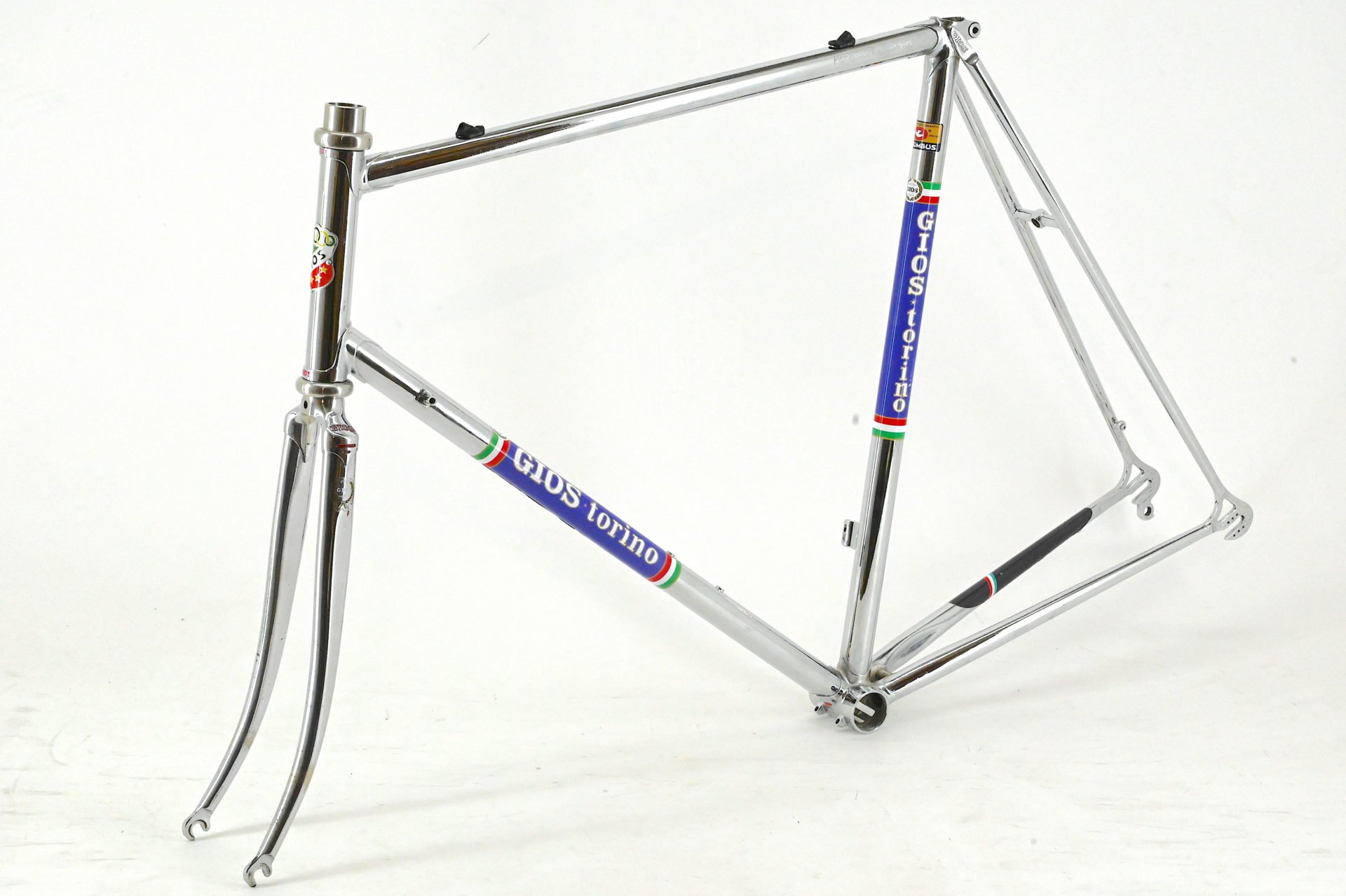 Gios Torino Professional Full Chrome Frameset Size 59.5cm - Image 4