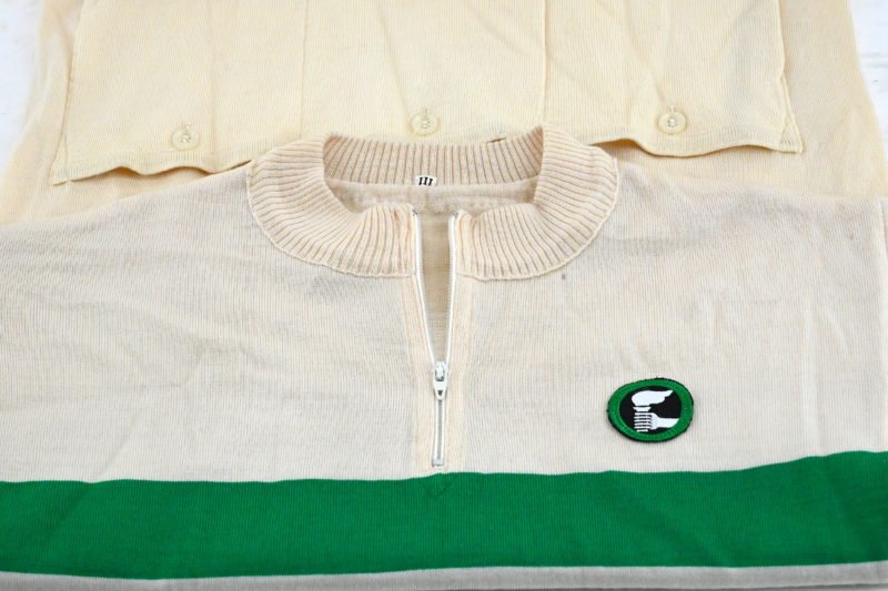Italian National Road  Champion Classic Wool Jersey by Vittore Gianni Size 3 - Image 5