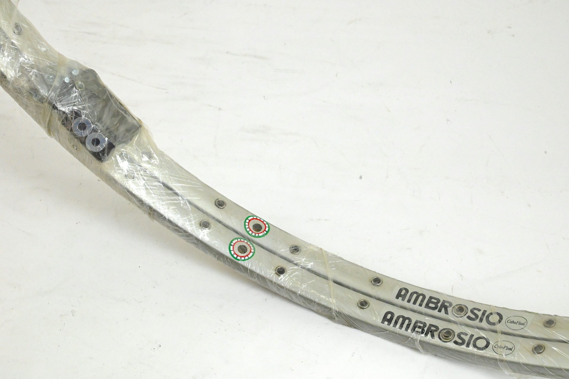 NOS Ambrosio Kerelite Ceramic Coated Rims with Brake Pads 32 Hole - Image 2