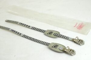 NOS Errebi Toe Straps Black