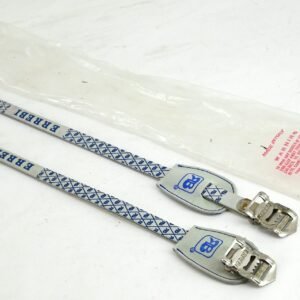 NOS Errebi Toe Straps Blue