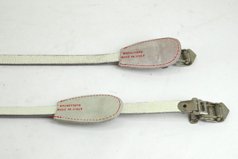 NOS Errebi Toe Straps Red - Image 3