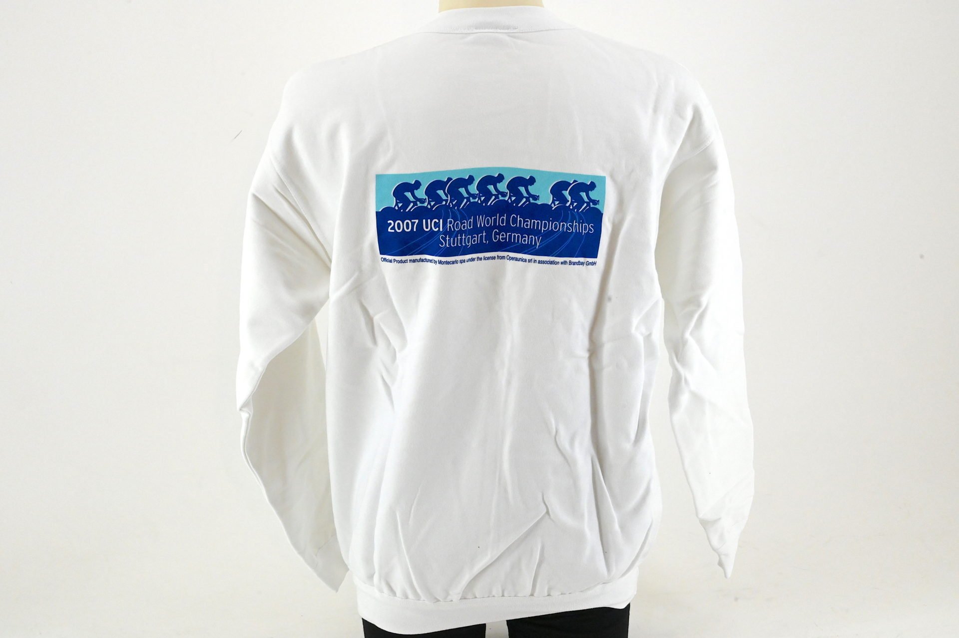 NOS Stuttgart 2007 UCI World Championchips Sweatshirt by Montecarlo Spa Size XL - Image 4